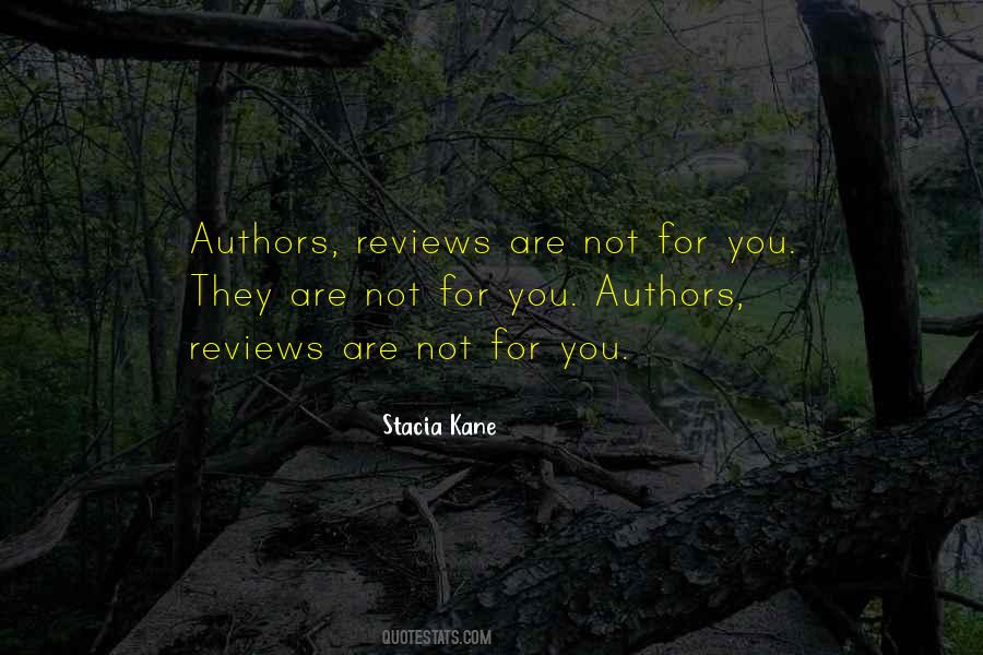 Quotes About Reviewers #427178