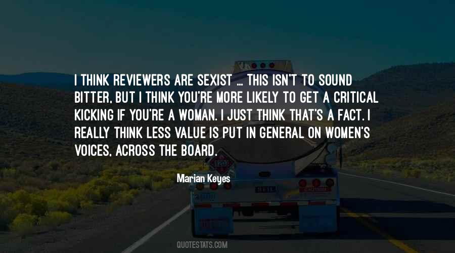 Quotes About Reviewers #682379