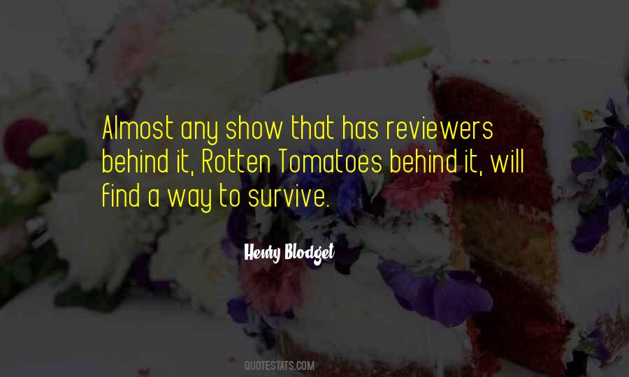 Quotes About Reviewers #976146