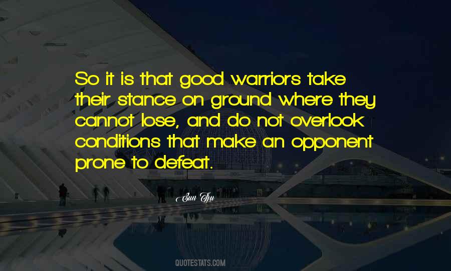 Good Warrior Quotes #174713