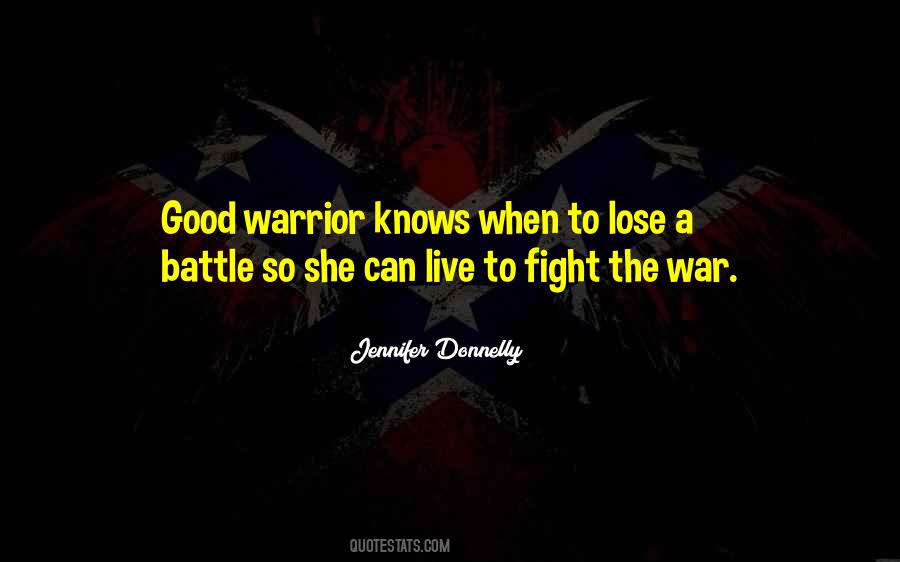 Good Warrior Quotes #603229