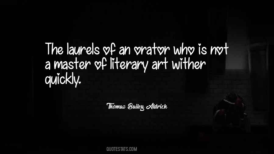 Literary Art Quotes #1185868