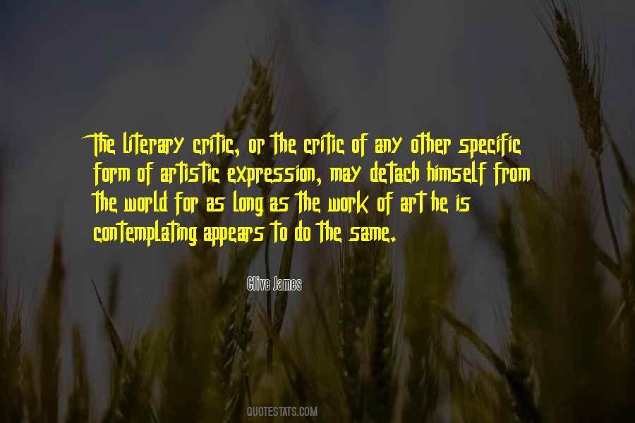 Literary Art Quotes #1276023