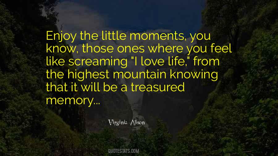 Quotes About Life's Little Moments #1862335