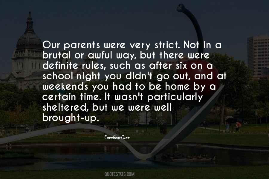 Parents Strict Quotes #1337082
