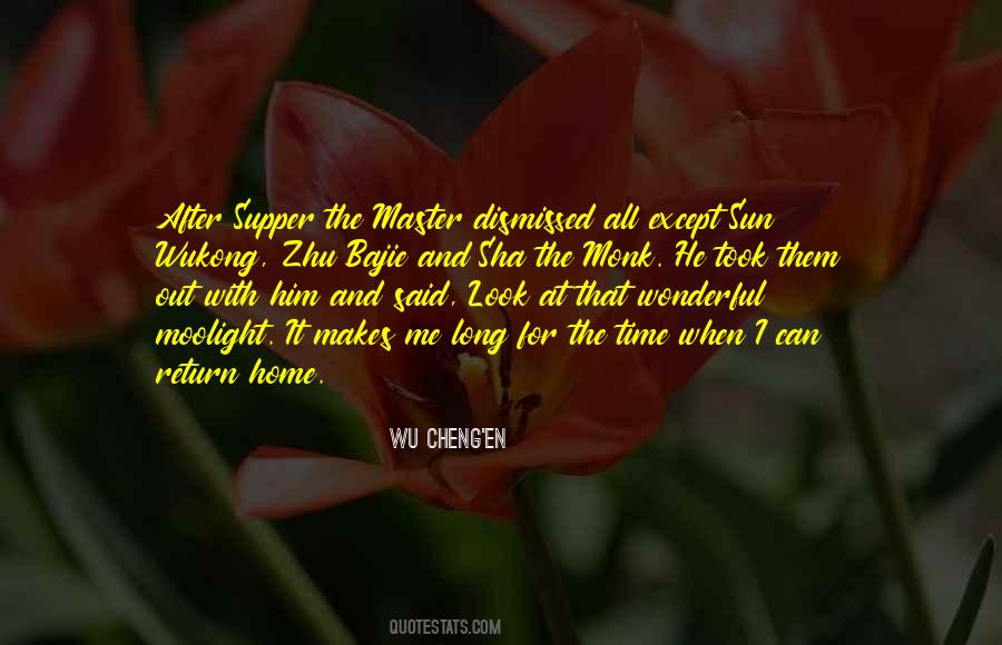 Quotes About Supper Time #186909