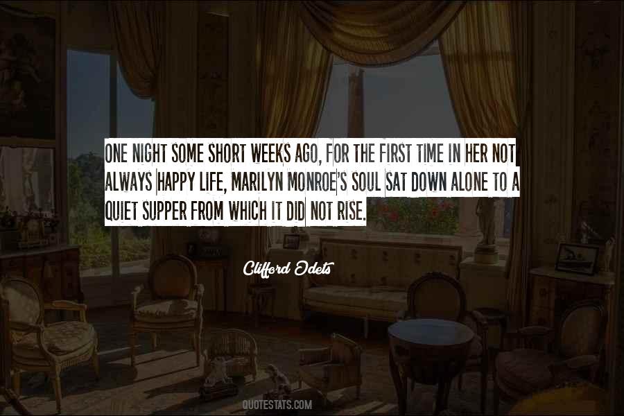 Quotes About Supper Time #884280