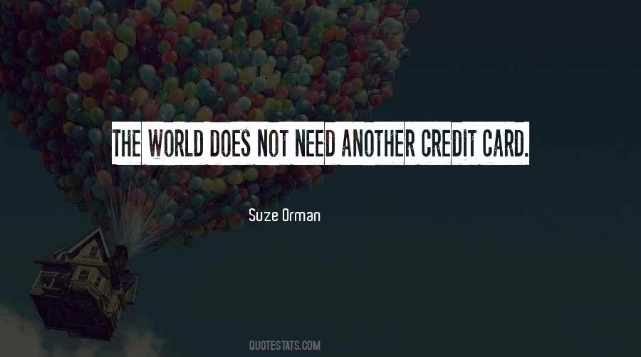 Quotes About Credit #52184