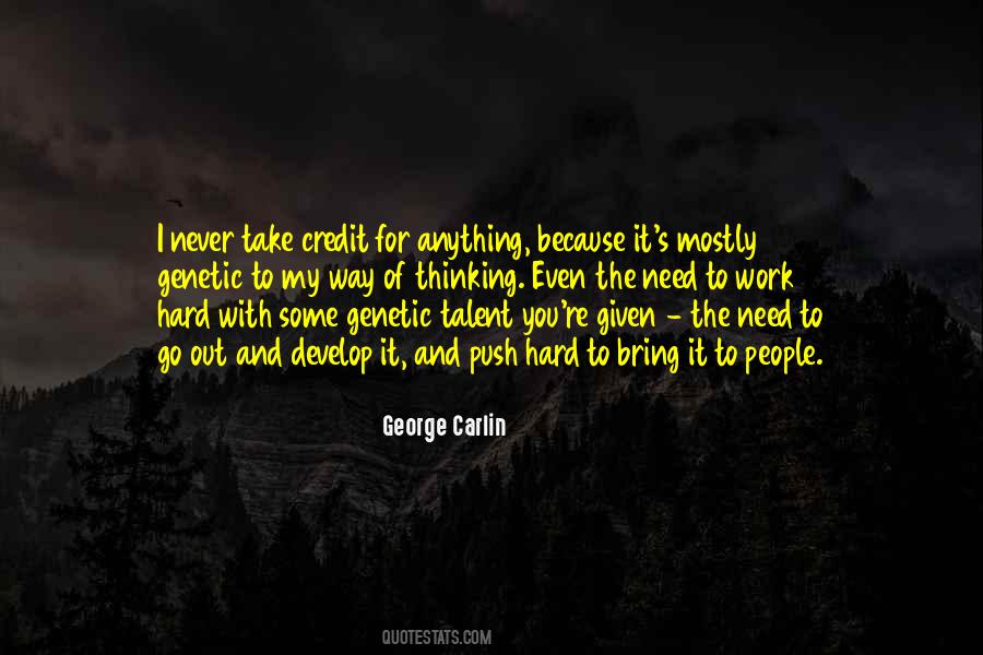Quotes About Credit #62893