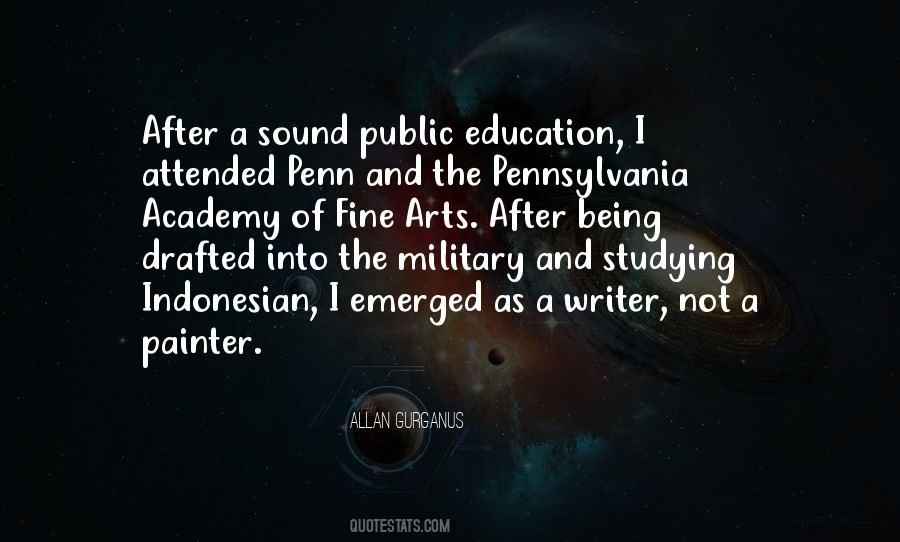 Quotes About Arts Education #1146628