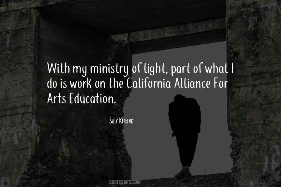 Quotes About Arts Education #1739678