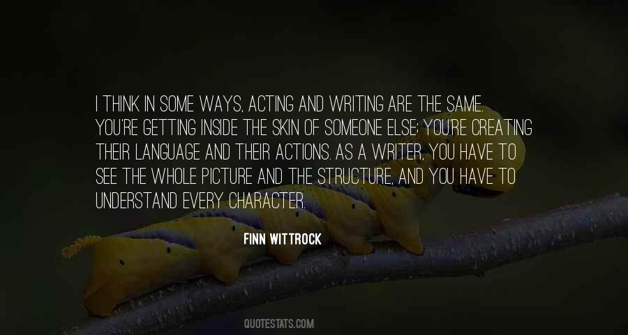 Quotes About Structure In Writing #1235718