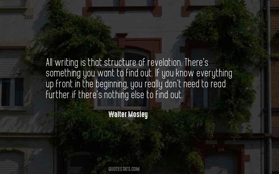 Quotes About Structure In Writing #1813420