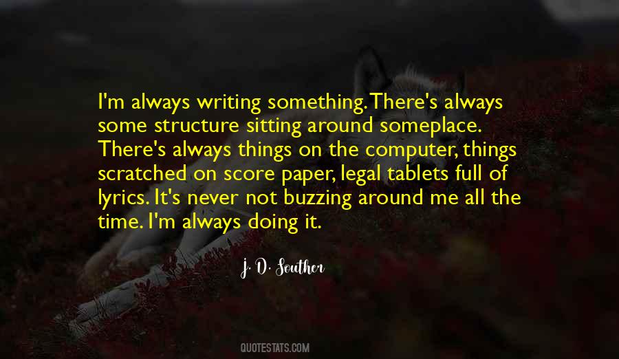 Quotes About Structure In Writing #1866051