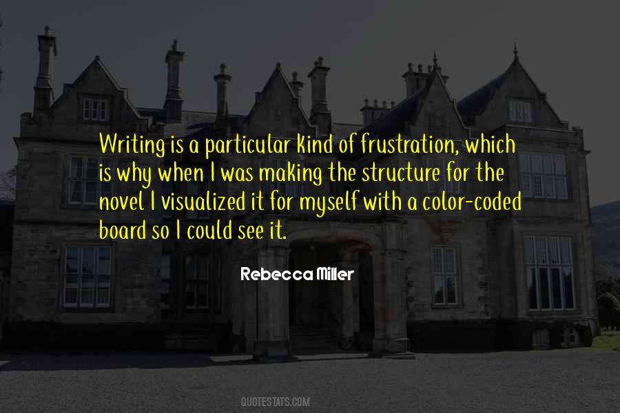 Quotes About Structure In Writing #244457