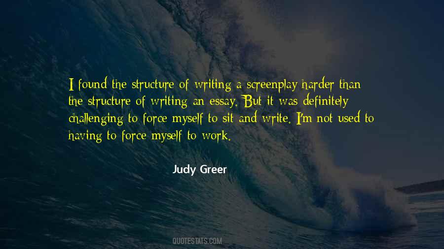 Quotes About Structure In Writing #444201