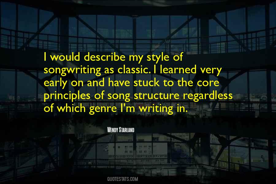 Quotes About Structure In Writing #766445