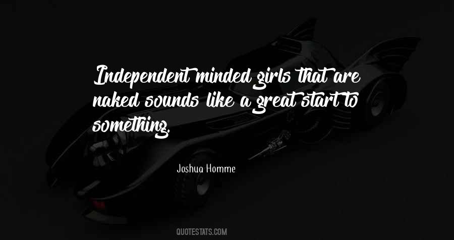 Quotes About Independent Girl #9999