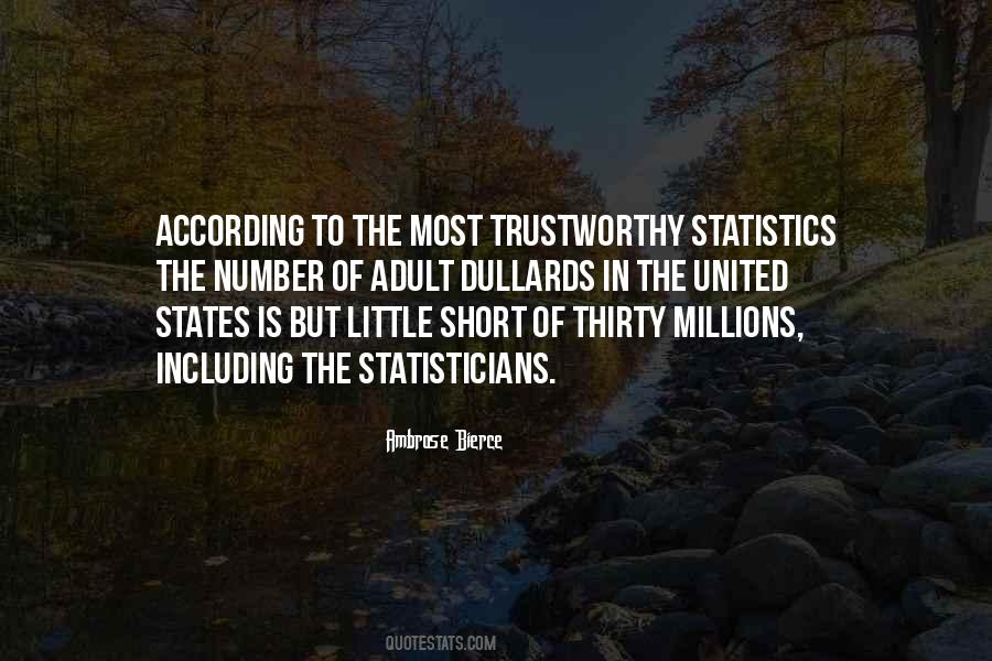 Quotes About Statistics Numbers #55066