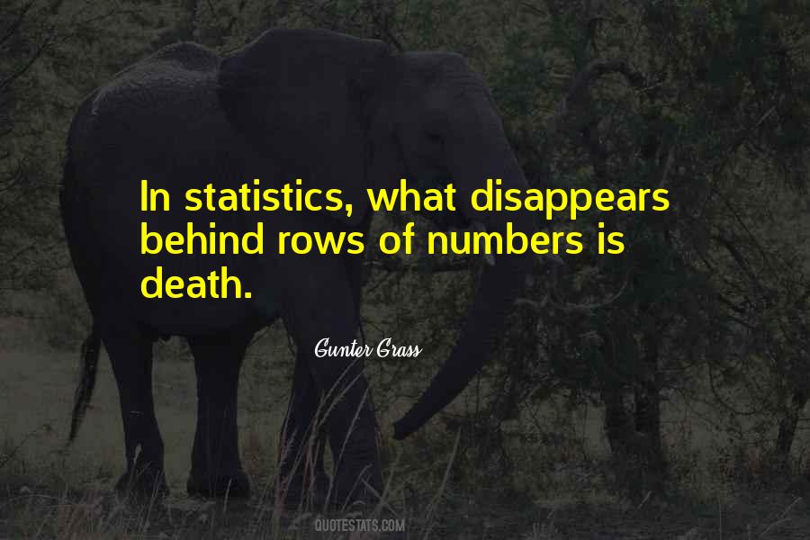 Quotes About Statistics Numbers #631925