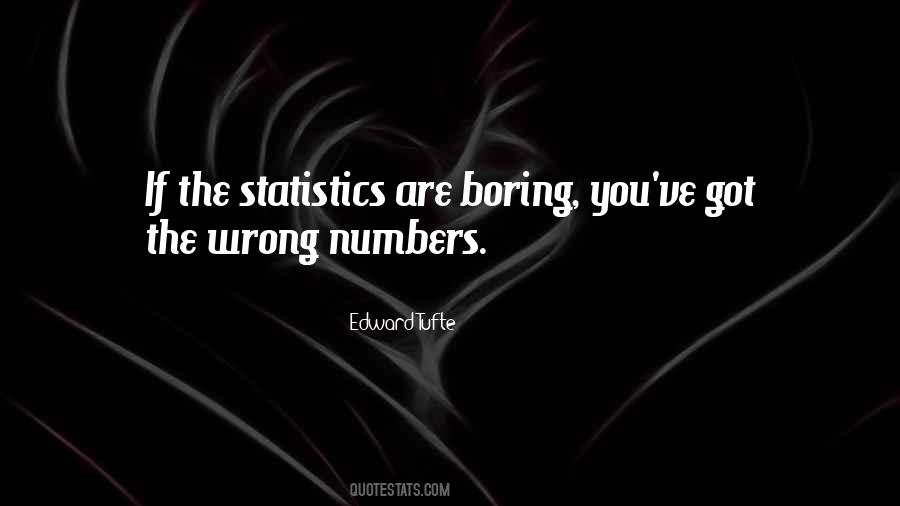 Quotes About Statistics Numbers #70712