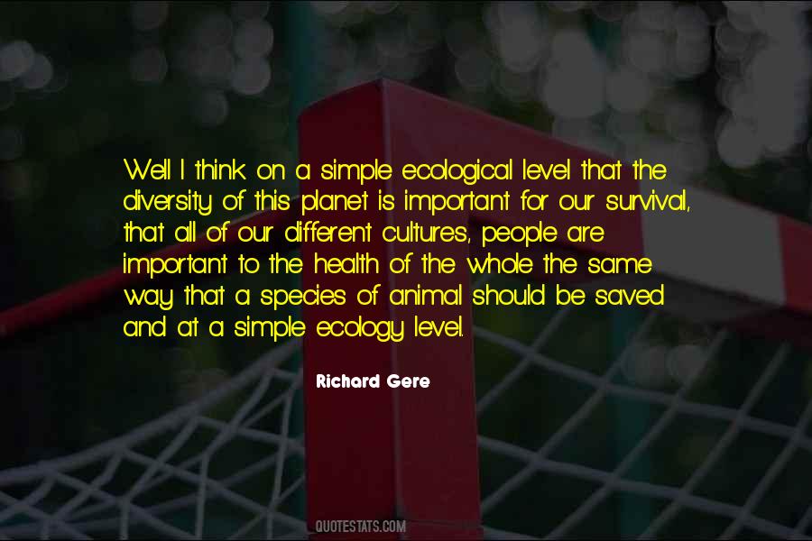 Ecological Health Quotes #1495420