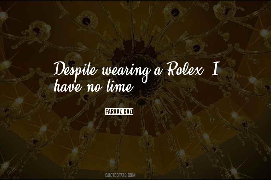 Time Rolex Quotes #1327945
