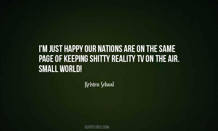 Quotes About Small Nations #742531