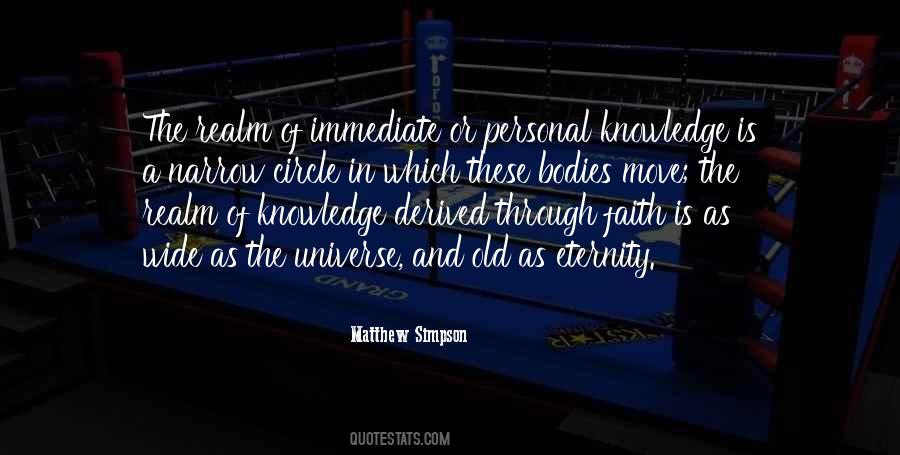 Universe Of Knowledge Quotes #1450275
