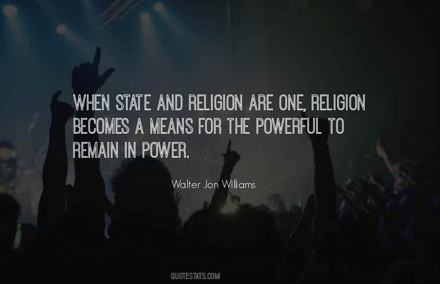 State Religion Quotes #140054