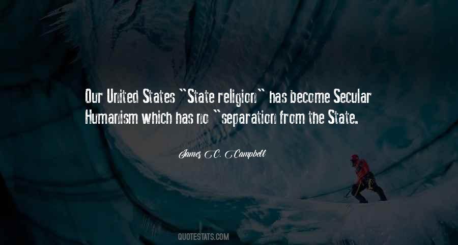 State Religion Quotes #1506668