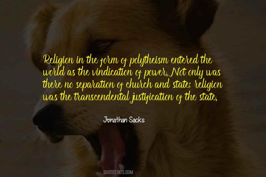 State Religion Quotes #242959