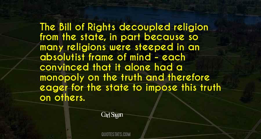 State Religion Quotes #454821