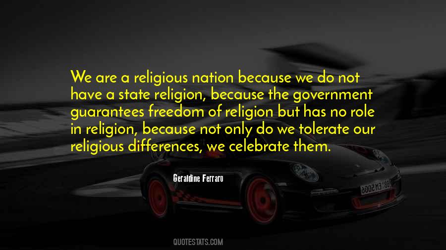 State Religion Quotes #731135