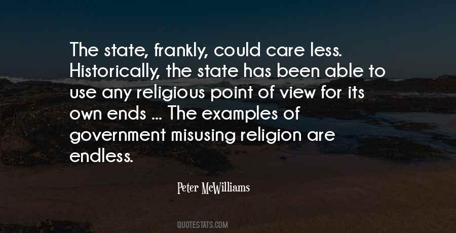State Religion Quotes #835950