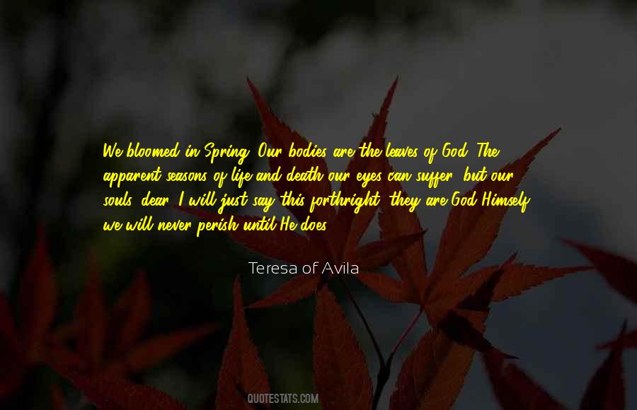 Quotes About Spring Leaves #698015