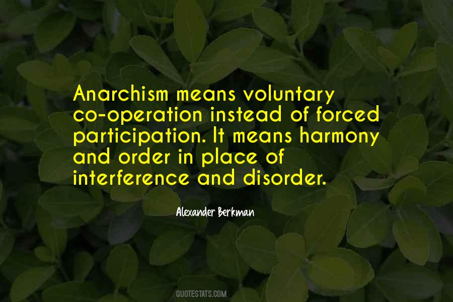 Disorder And Order Quotes #1077722