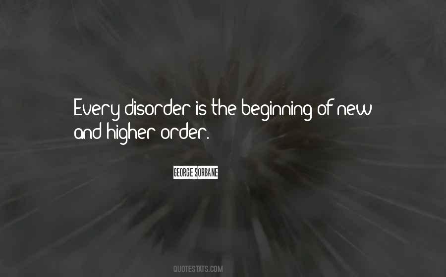 Disorder And Order Quotes #279283