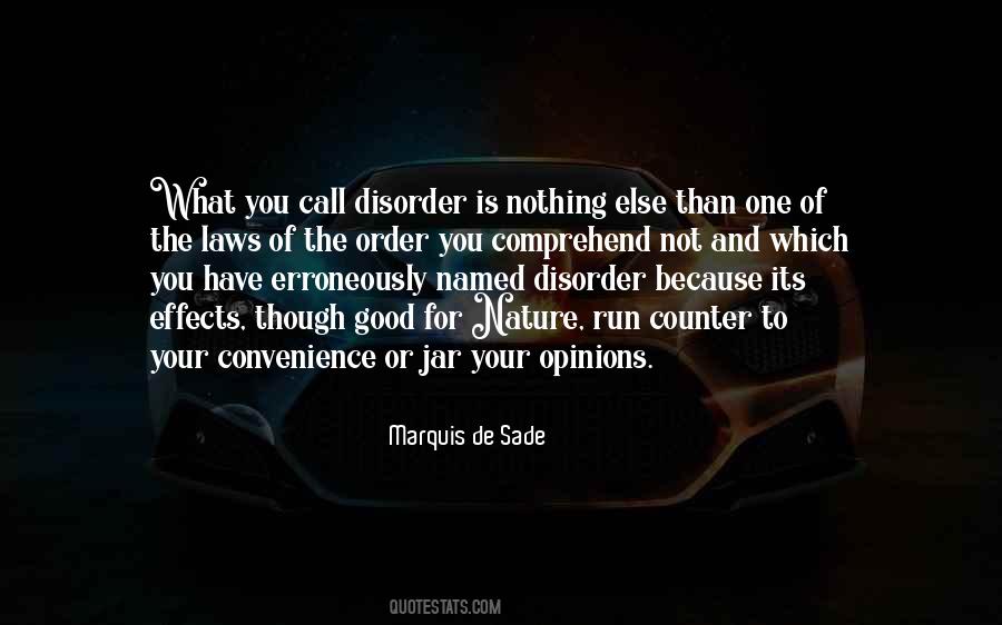 Disorder And Order Quotes #709275