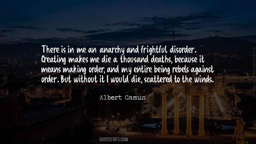 Disorder And Order Quotes #827955