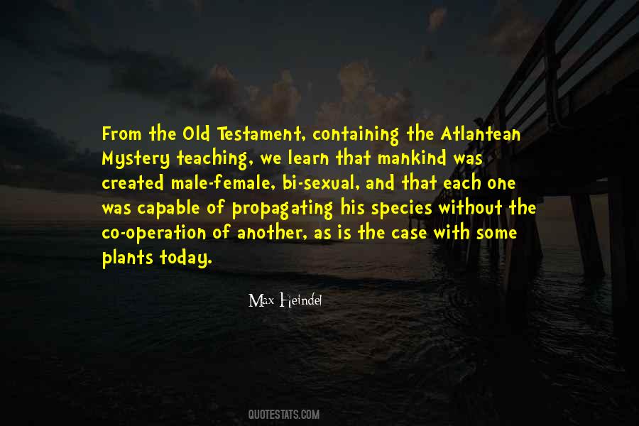 Quotes About Old Testament #1575692