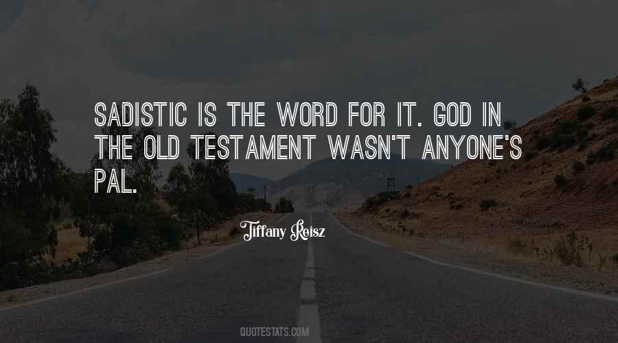 Quotes About Old Testament #1662951