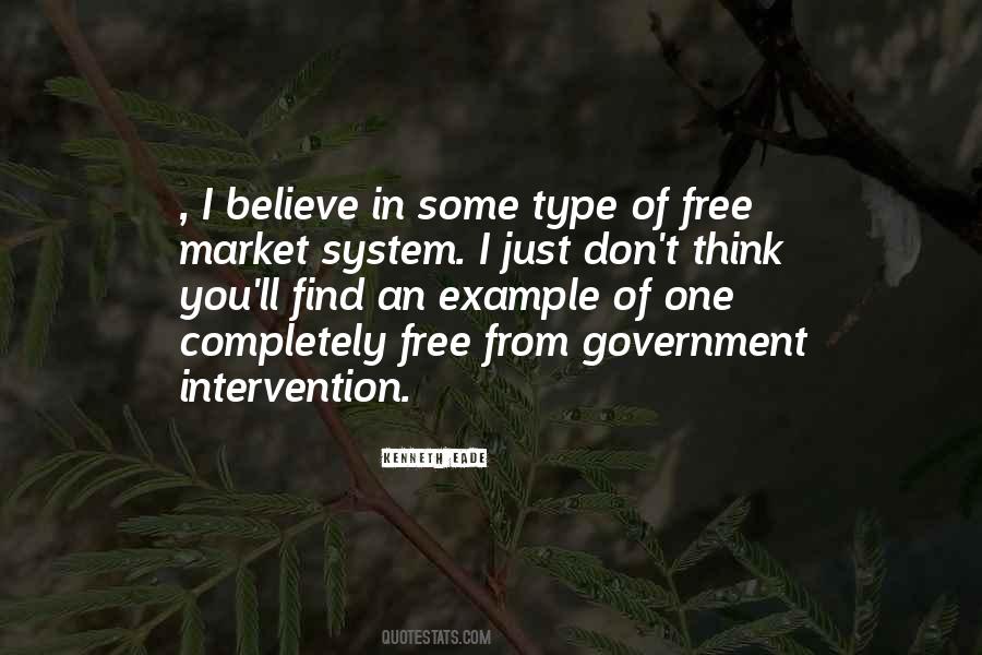 Quotes About Government Intervention #61703