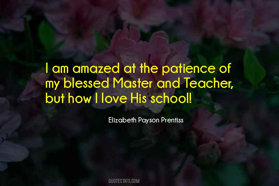 Quotes About Patience Of A Teacher #230069