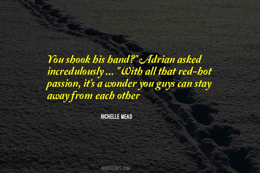 Red Hand Quotes #594551