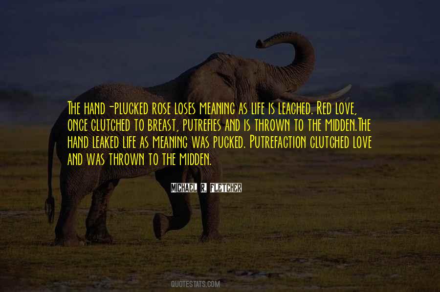 Red Hand Quotes #905989