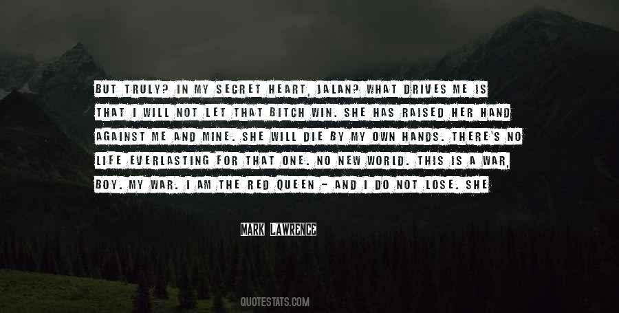Red Hand Quotes #960440