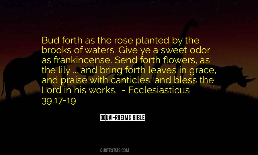 Quotes About Leaves And Flowers #1385393