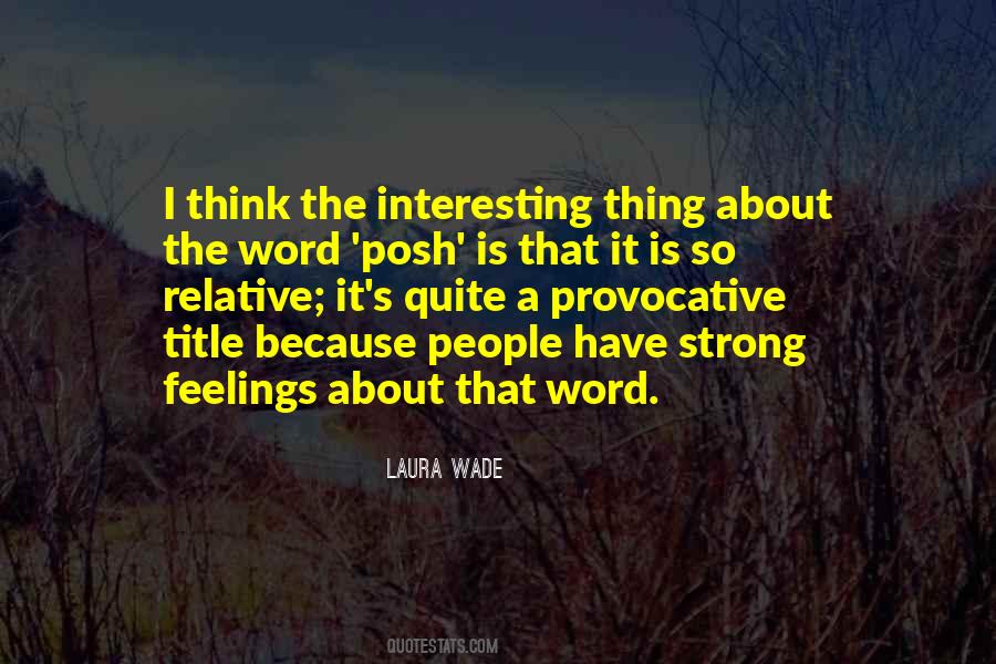 Quotes About Feelings #13821