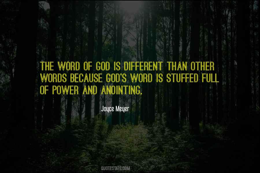 Quotes About The Power Of God's Word #1082019